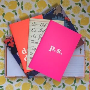 Kate Spade Stationary Notebooks Sticky Not…